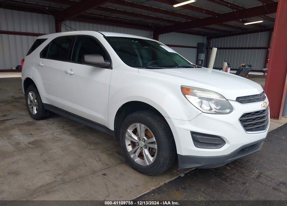 2016 CHEVROLET EQUINOX LS VIN: 2GNALBEK0G1170169