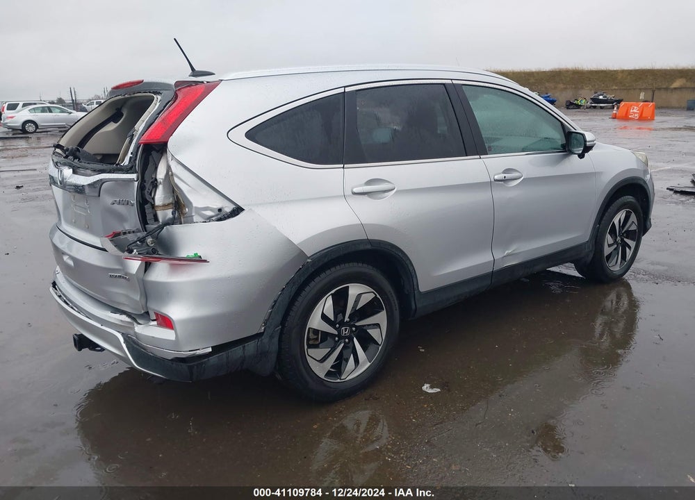 2015 HONDA CR-V TOURING VIN: 5J6RM4H9XFL067812