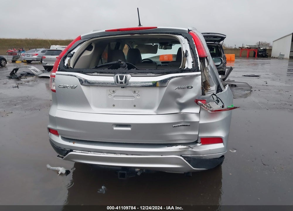 2015 HONDA CR-V TOURING VIN: 5J6RM4H9XFL067812