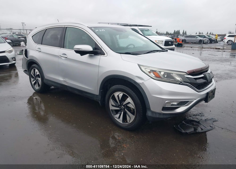 2015 HONDA CR-V TOURING VIN: 5J6RM4H9XFL067812