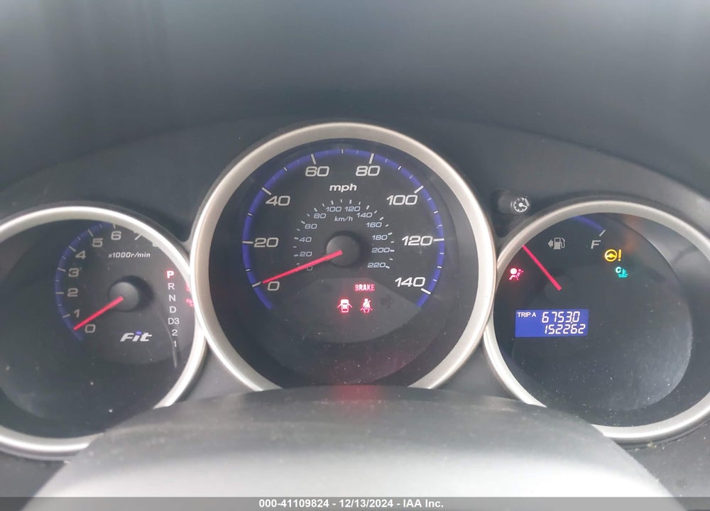 2007 HONDA FIT VIN: JHMGD38487S056440