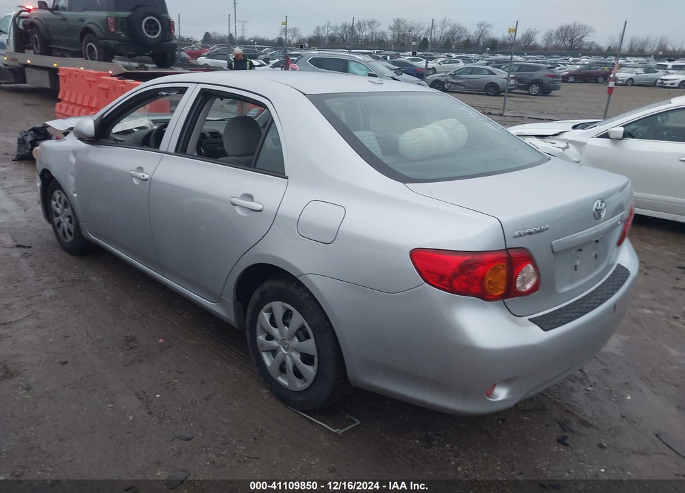 2009 TOYOTA COROLLA VIN: JTDBL40E199083336
