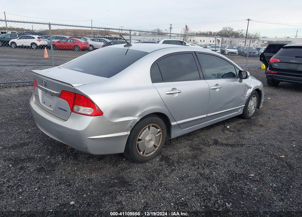 2010 HONDA CIVIC HYBRID VIN: JHMFA3F28AS003069