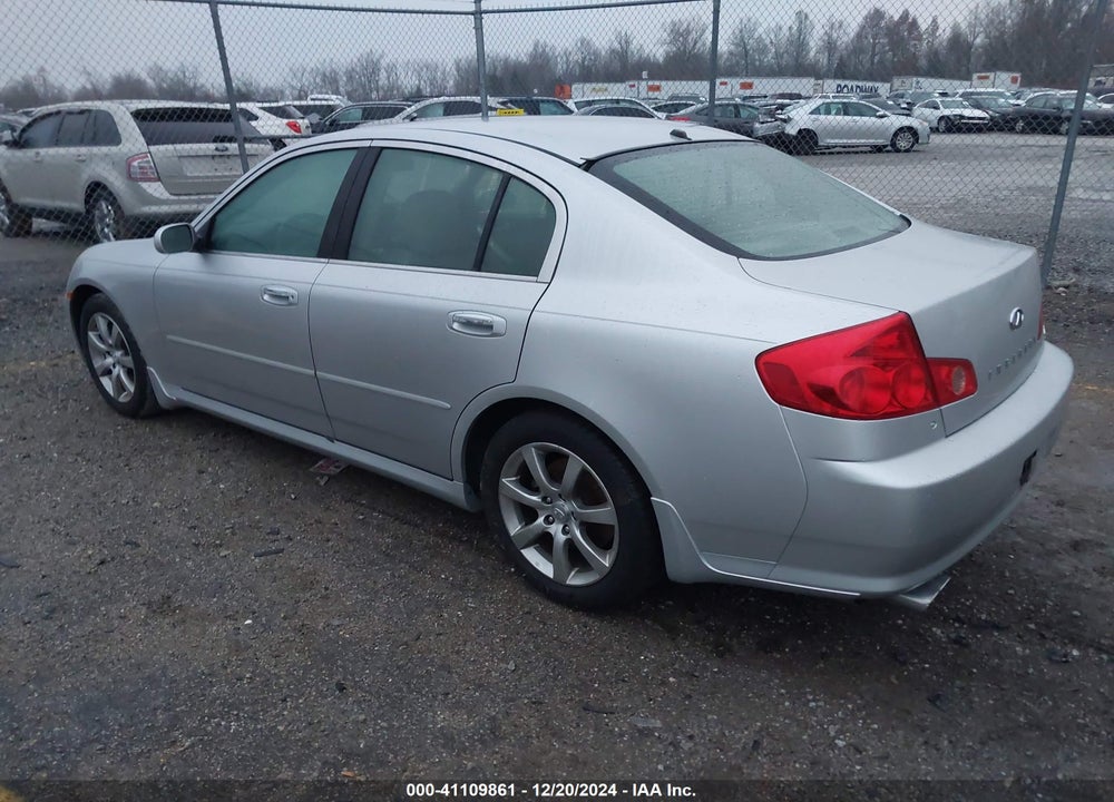 2006 INFINITI G35 VIN: JNKCV51E46M521924