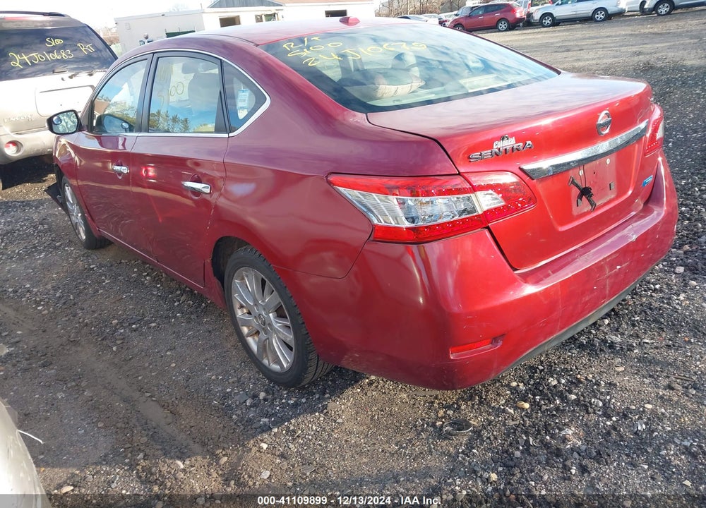 2014 NISSAN SENTRA SL VIN: 3N1AB7AP3EY281956