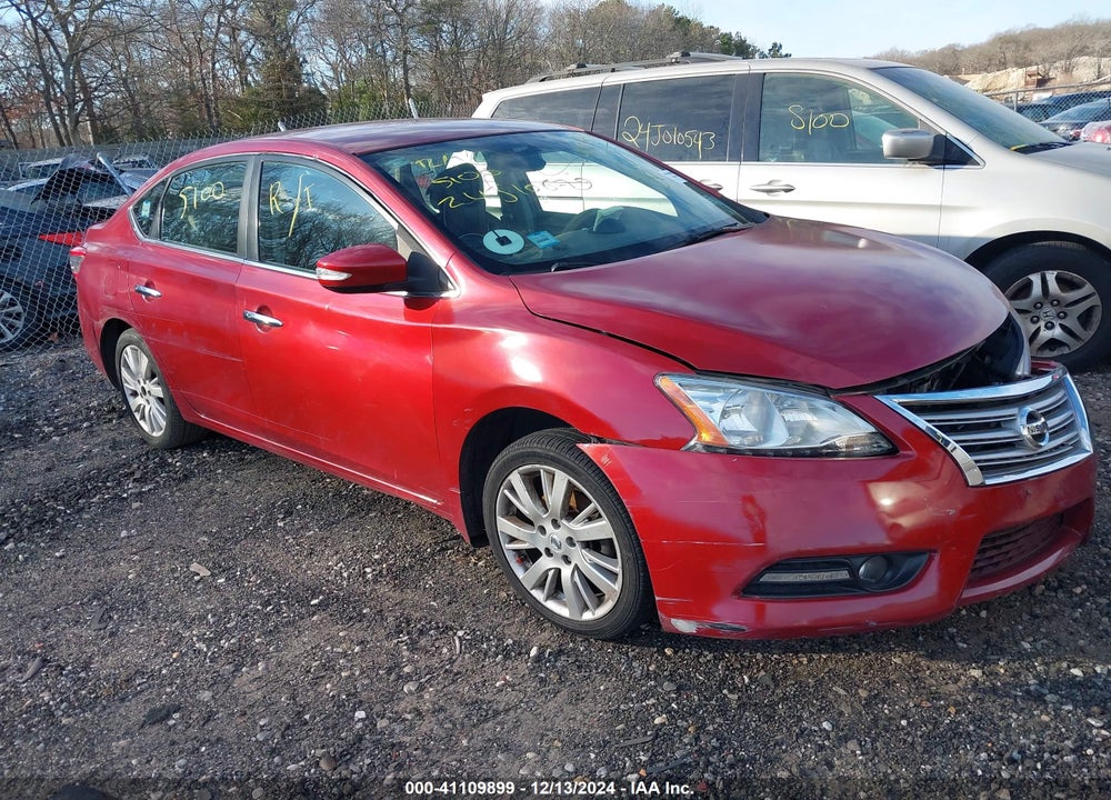 2014 NISSAN SENTRA SL VIN: 3N1AB7AP3EY281956