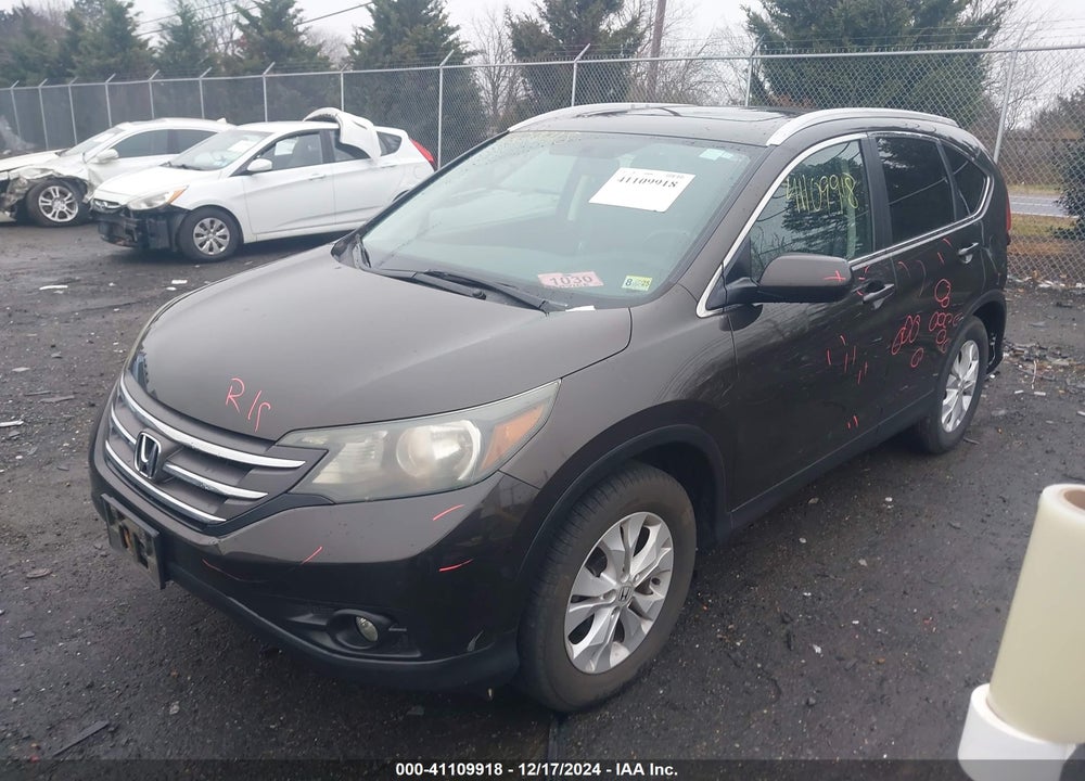 2014 HONDA CR-V EX-L VIN: 2HKRM3H75EH554420