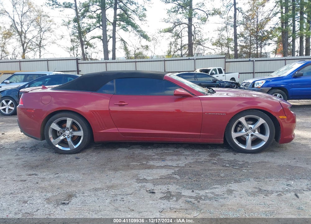 2015 CHEVROLET CAMARO 2LT VIN: 2G1FF3D37F9275788