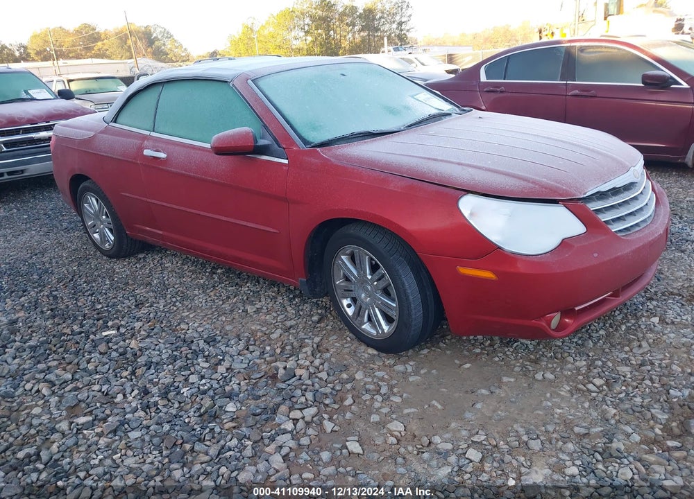 2008 CHRYSLER SEBRING LIMITED VIN: 1C3LC65M78N692876