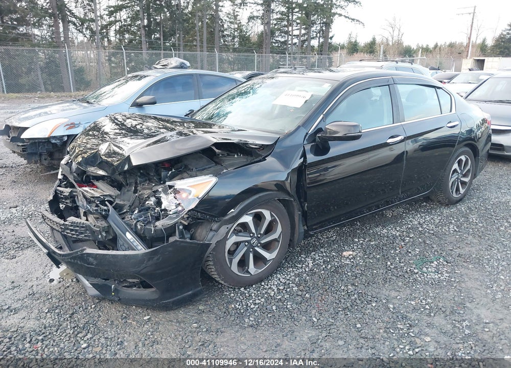 2016 HONDA ACCORD EX VIN: 1HGCR2F04GA007237
