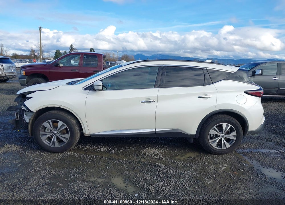 2021 NISSAN MURANO SV INTELLIGENT AWD VIN: 5N1AZ2BS3MC125028