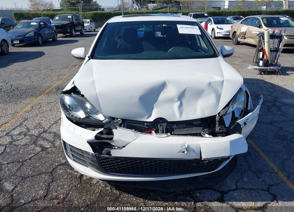 2012 VOLKSWAGEN GTI VIN: WVWHV7AJ4CW267115