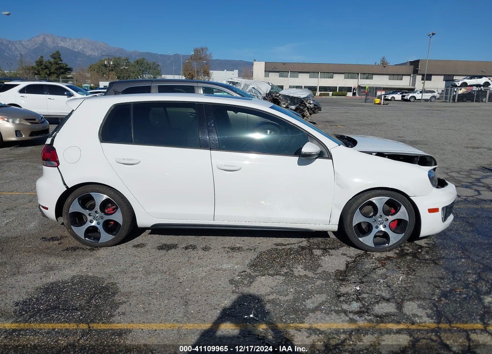 2012 VOLKSWAGEN GTI VIN: WVWHV7AJ4CW267115