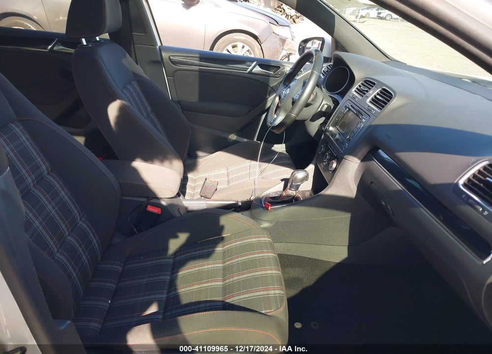 2012 VOLKSWAGEN GTI VIN: WVWHV7AJ4CW267115