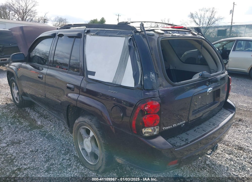 2008 CHEVROLET TRAILBLAZER LT VIN: 1GNDS13S682115675