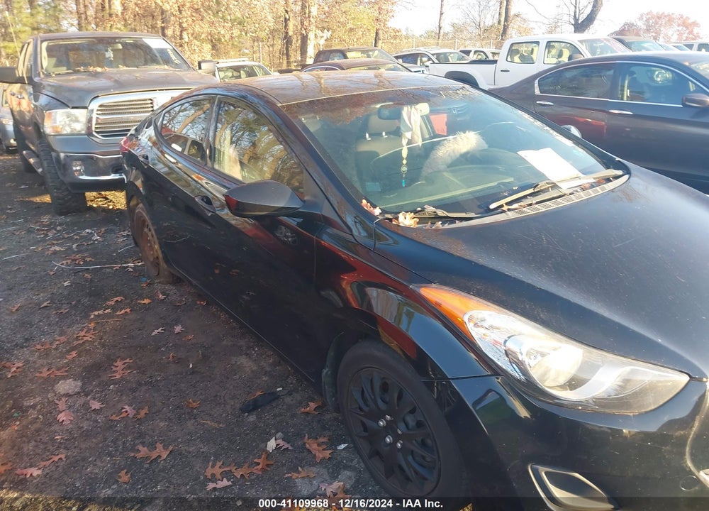 2013 HYUNDAI ELANTRA GLS VIN: 5NPDH4AE4DH224392