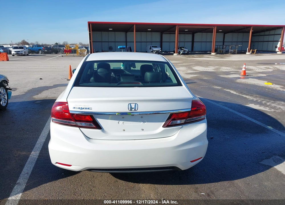 2015 HONDA CIVIC VIN: 19XFB2F9XFE091820