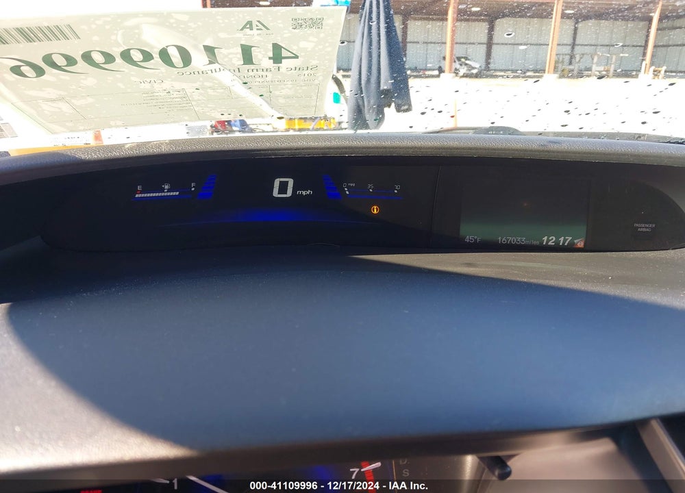 2015 HONDA CIVIC VIN: 19XFB2F9XFE091820