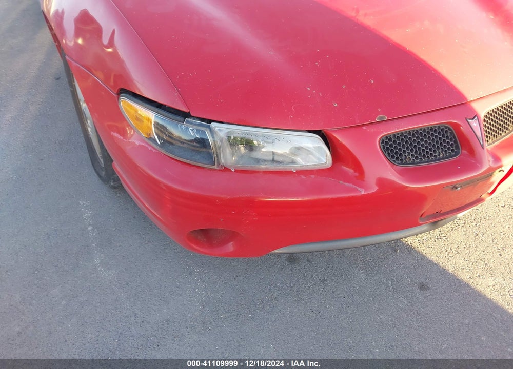 2001 PONTIAC GRAND PRIX GT VIN: 1G2WP12K31F218642