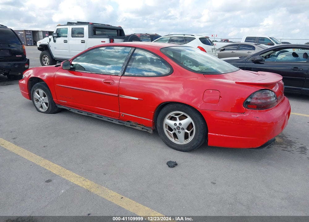 2001 PONTIAC GRAND PRIX GT VIN: 1G2WP12K31F218642