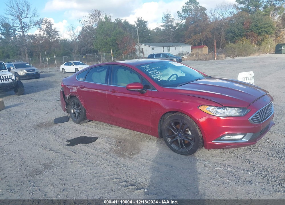 2018 FORD FUSION SE VIN: 3FA6P0HD3JR222827