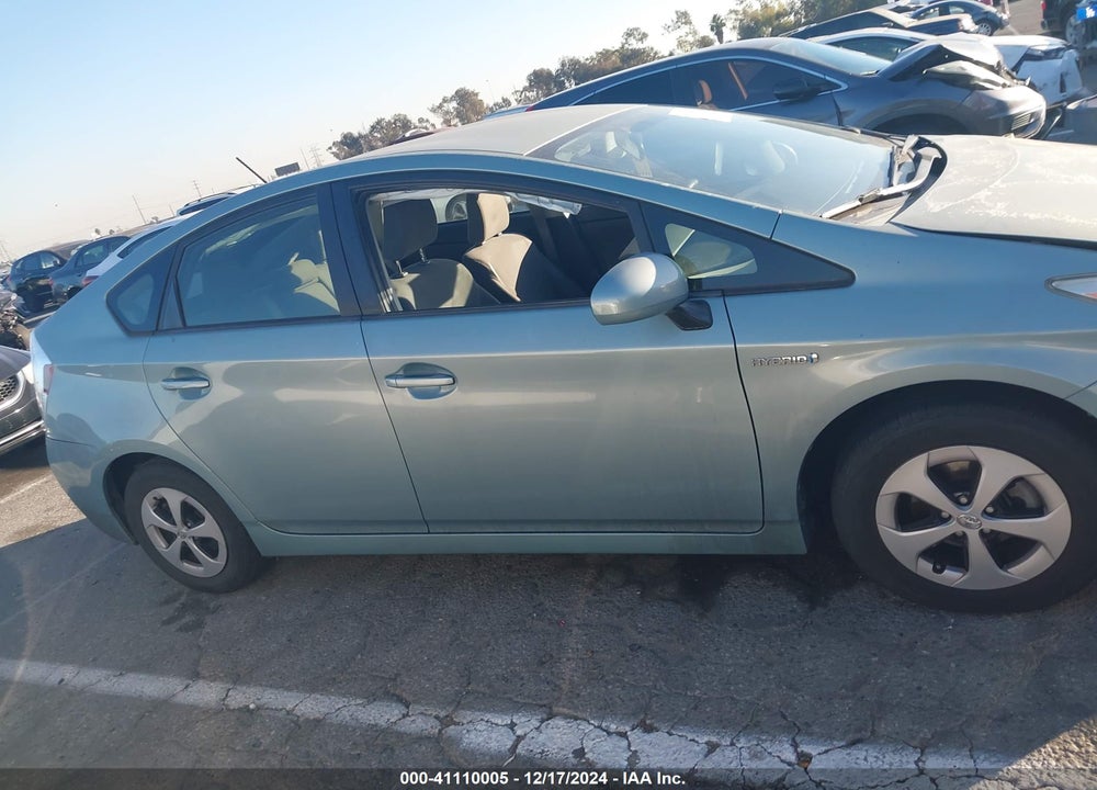 2013 TOYOTA PRIUS THREE VIN: JTDKN3DU1D1684615
