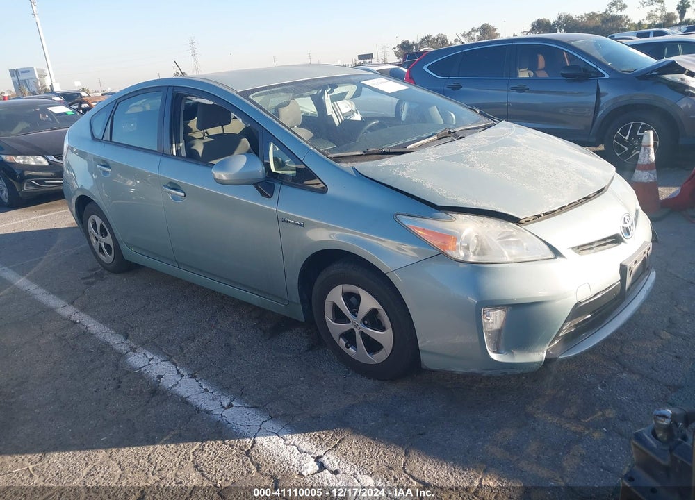 2013 TOYOTA PRIUS THREE VIN: JTDKN3DU1D1684615
