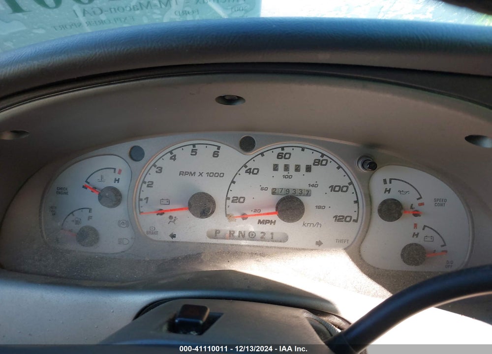 2001 FORD EXPLORER SPORT TRAC VIN: 1FMZU67E31UC23641
