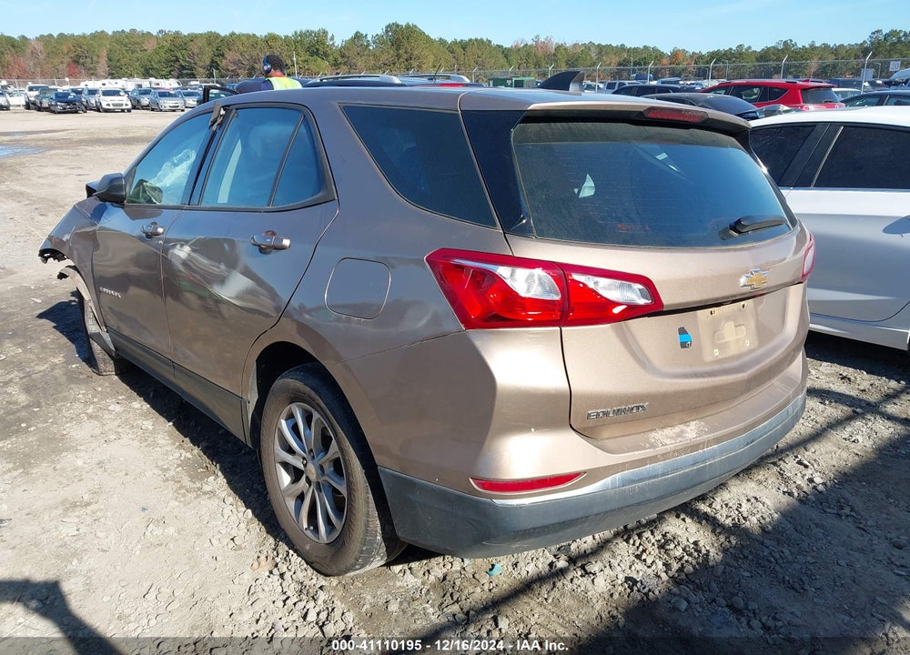 2018 CHEVROLET EQUINOX LS VIN: 2GNAXHEV5J6244200