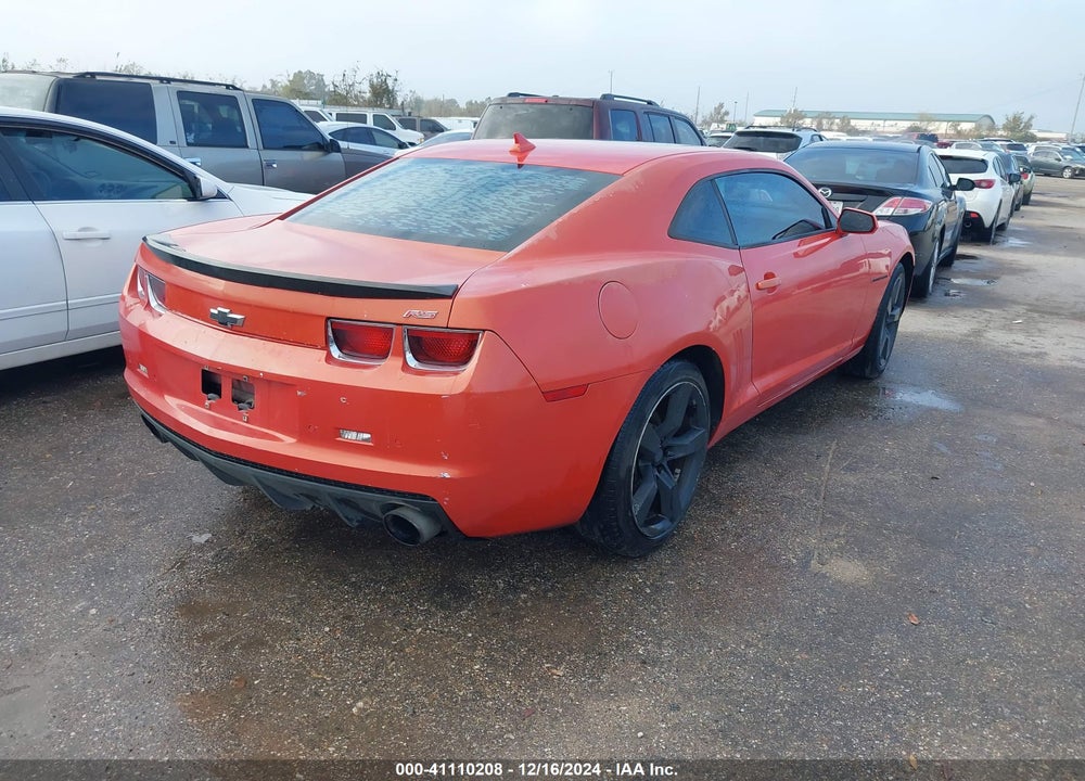 2012 CHEVROLET CAMARO 2LT VIN: 2G1FC1E35C9133754