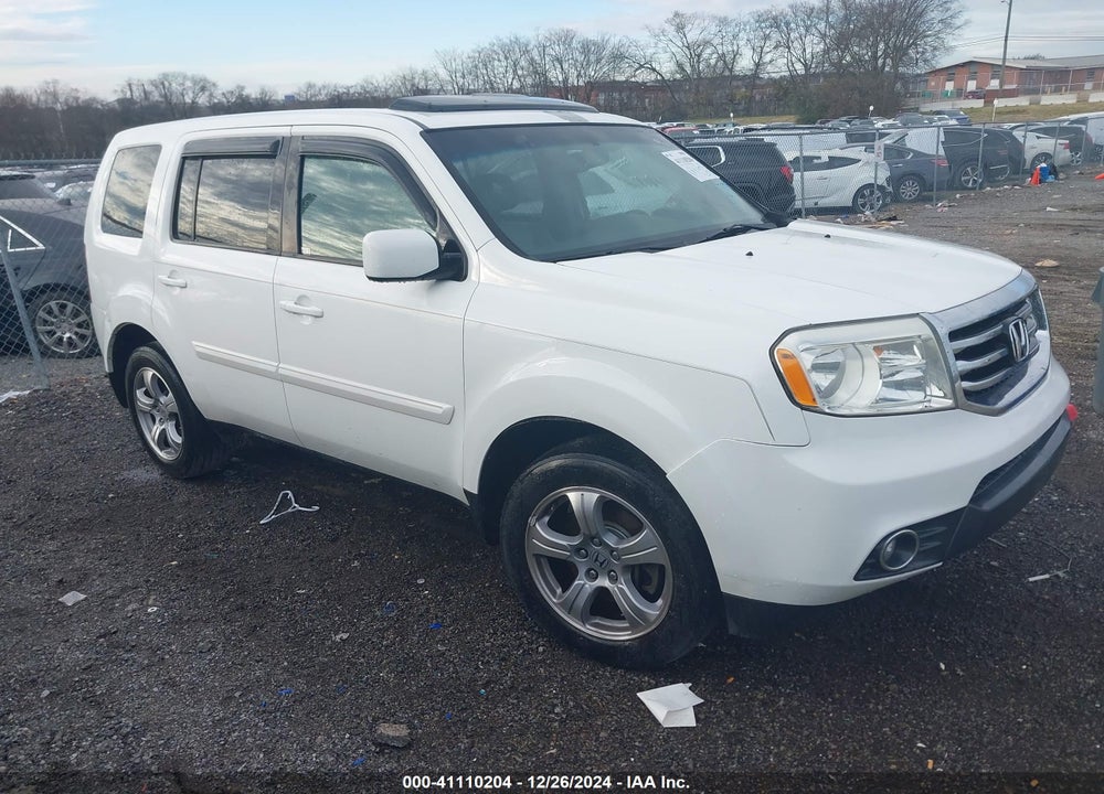 2013 HONDA PILOT EX-L VIN: 5FNYF3H50DB012014