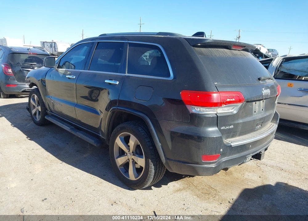 2014 JEEP GRAND CHEROKEE OVERLAND VIN: 1C4RJFCG0EC239022