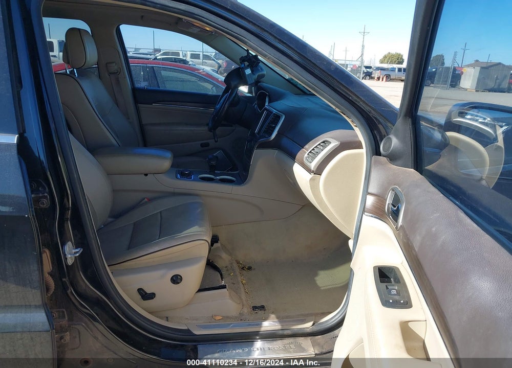 2014 JEEP GRAND CHEROKEE OVERLAND VIN: 1C4RJFCG0EC239022