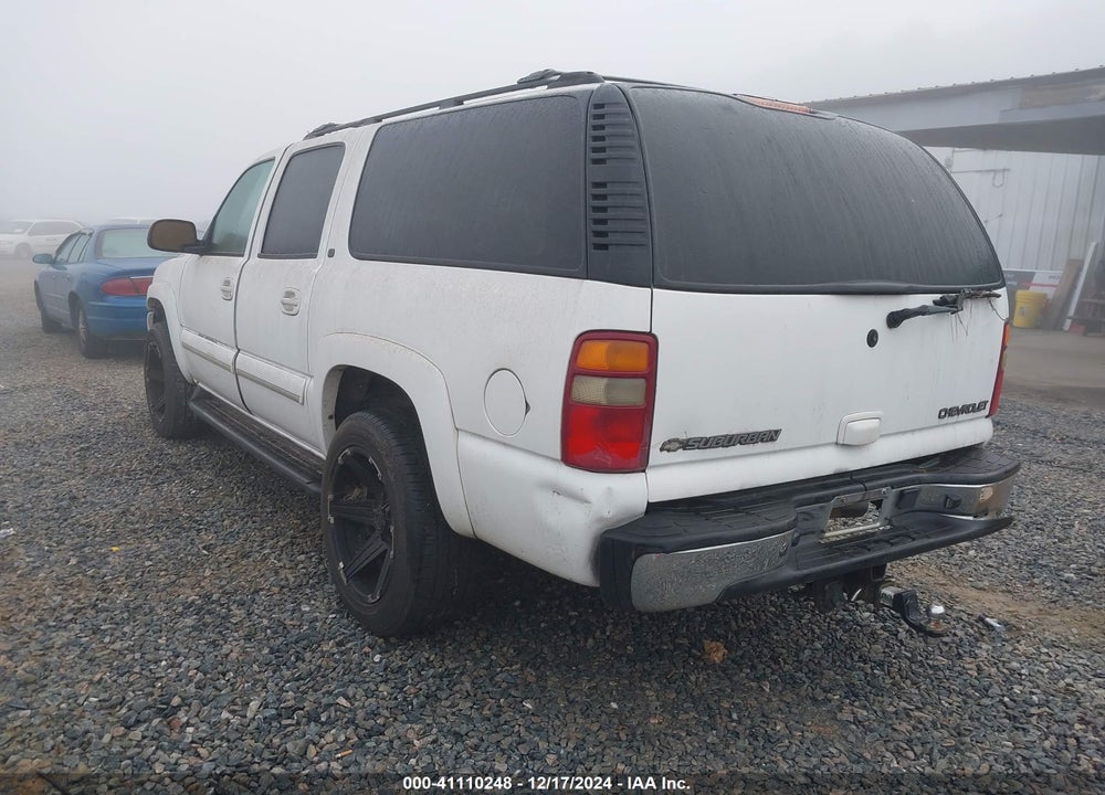 2002 CHEVROLET SUBURBAN 1500 LT VIN: 3GNFK16ZX2G354730