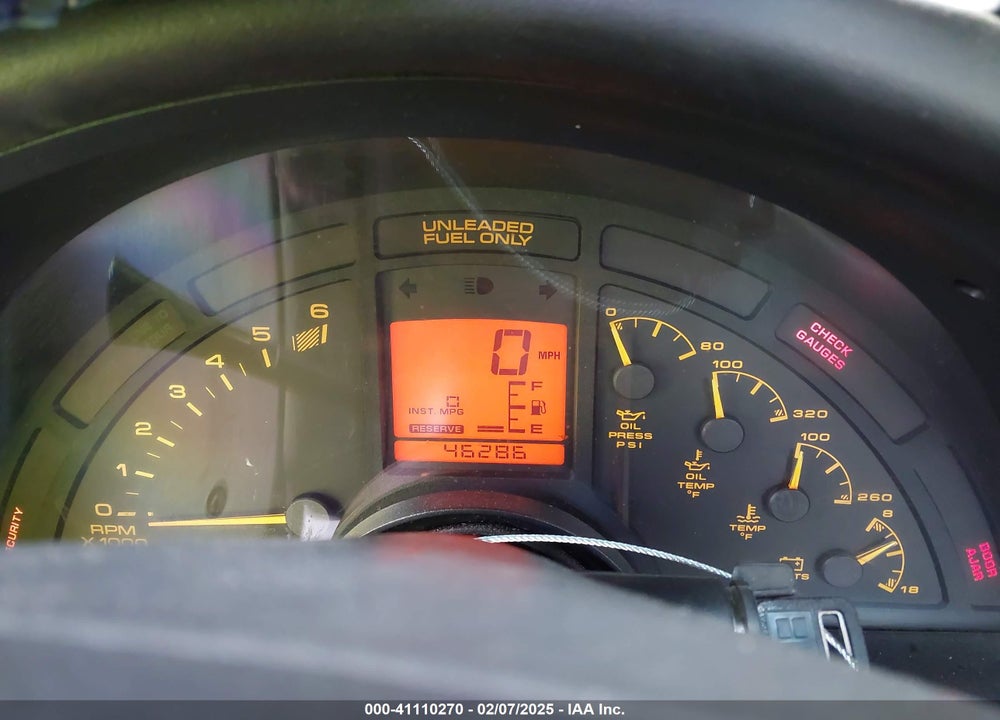 1993 CHEVROLET CORVETTE VIN: 1G1YY23P3P5103886