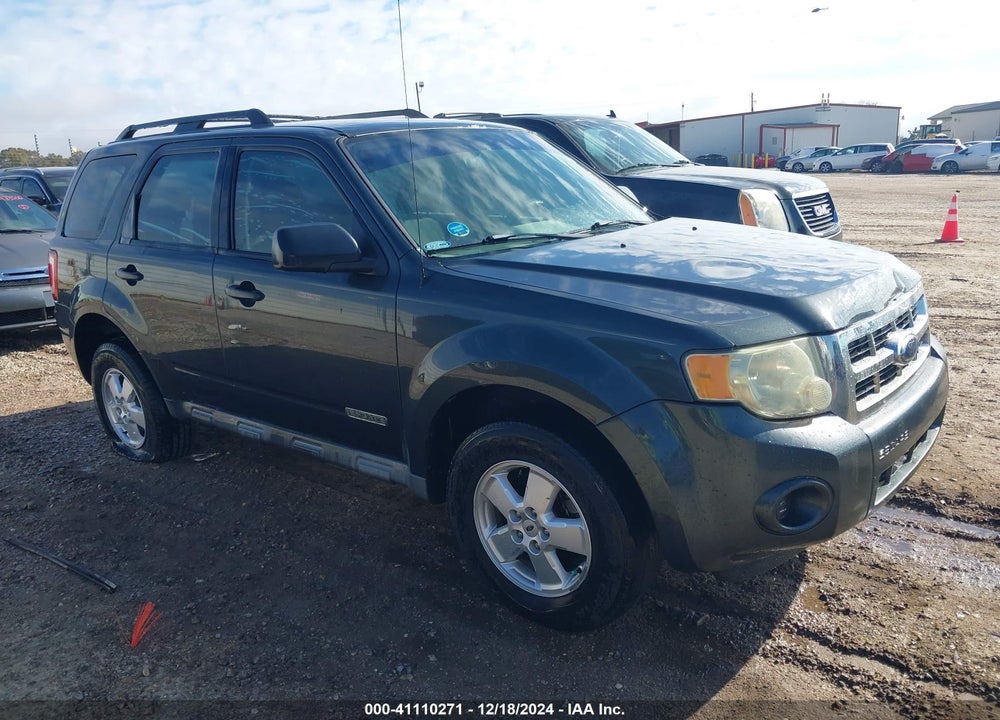 2008 FORD ESCAPE XLS/XLS MANUAL VIN: 1FMCU02Z88KD84893