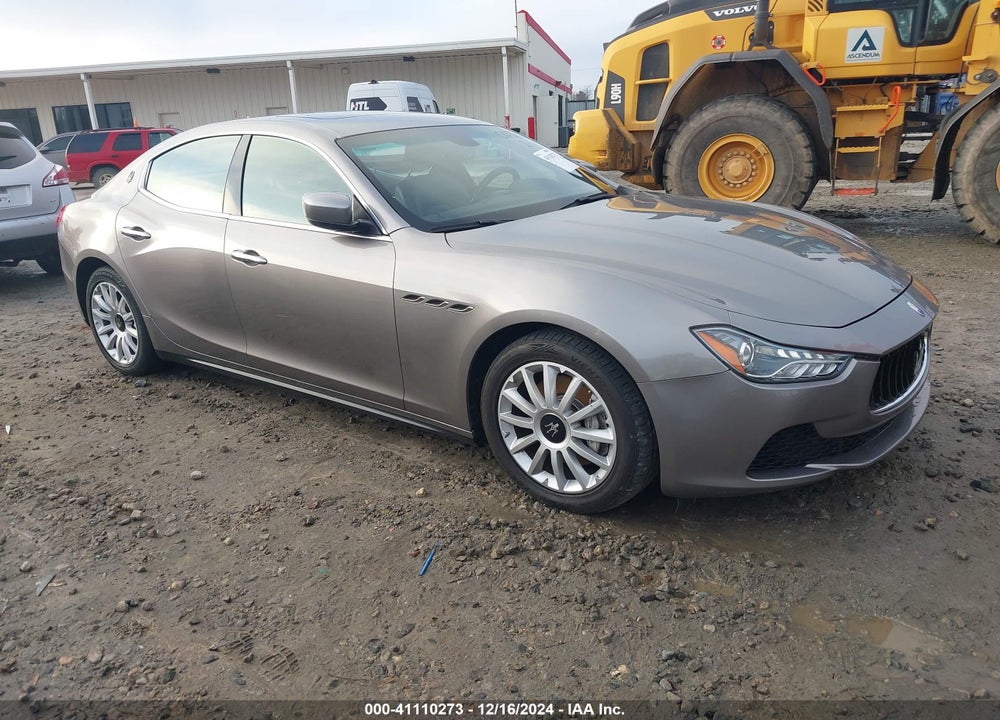 2014 MASERATI GHIBLI VIN: ZAM57XSA9E1082923