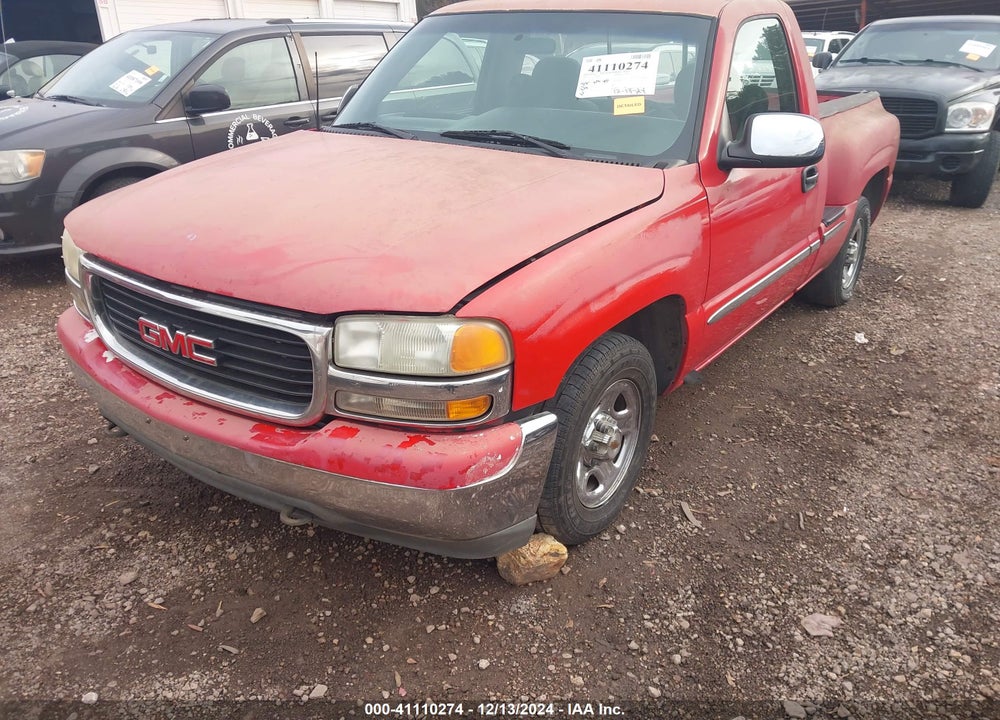 1999 GMC SIERRA 1500 SLE VIN: 1GTEC14V1XZ522375