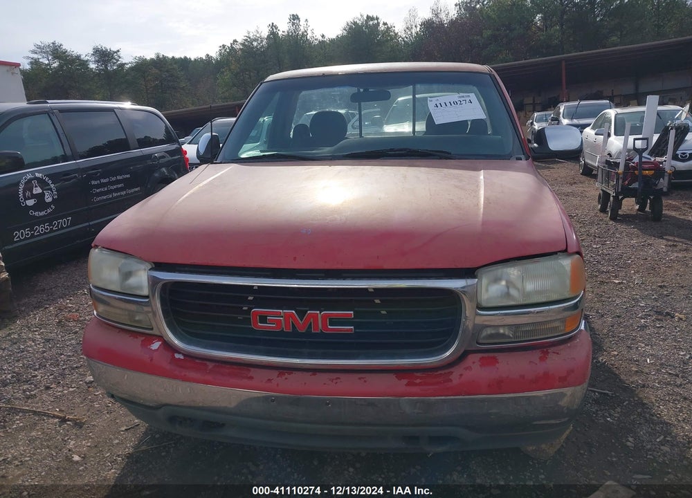 1999 GMC SIERRA 1500 SLE VIN: 1GTEC14V1XZ522375