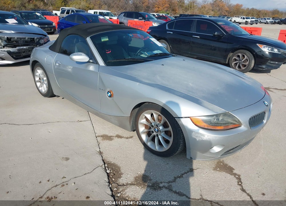 2003 BMW Z4 2.5I VIN: 4USBT33413LR65091