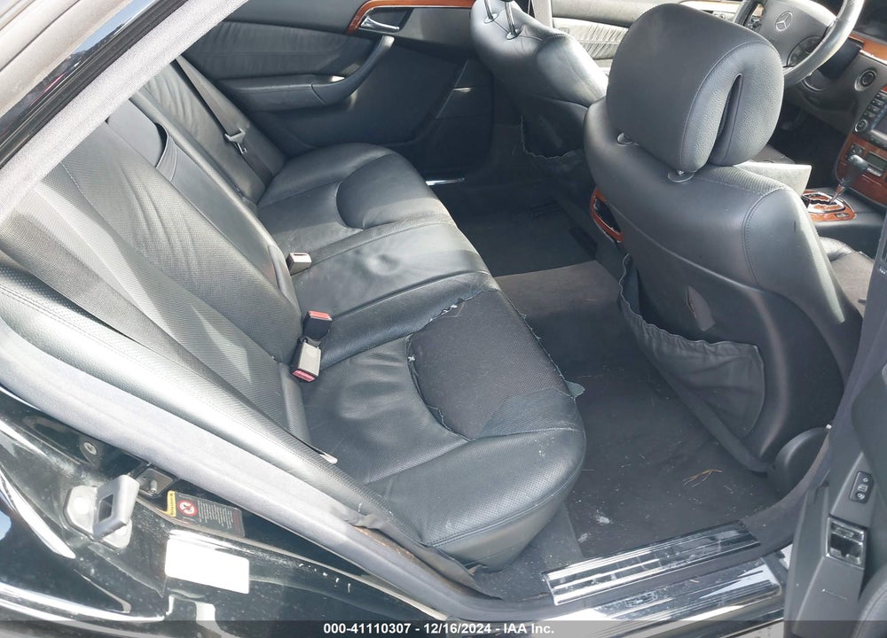 2004 MERCEDES-BENZ S 430 VIN: WDBNG70J04A398537