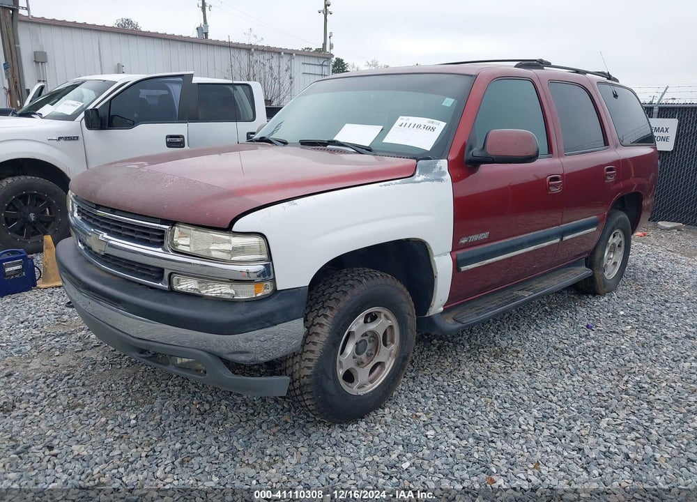 2001 CHEVROLET TAHOE LT VIN: 1GNEK13T01R189068