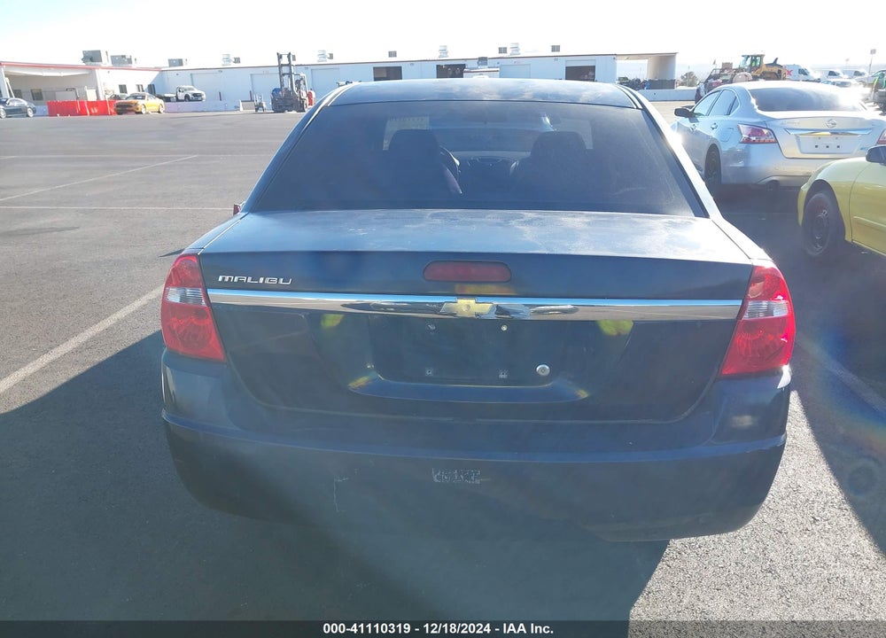 2005 CHEVROLET MALIBU VIN: 1G1ZS52F45F111096