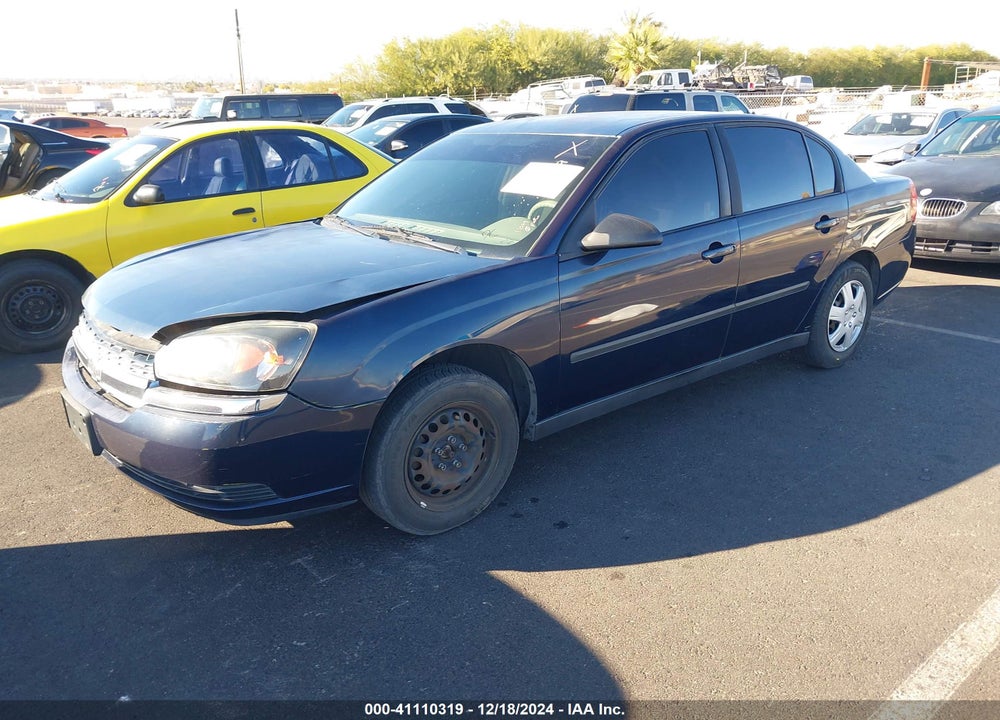 2005 CHEVROLET MALIBU VIN: 1G1ZS52F45F111096