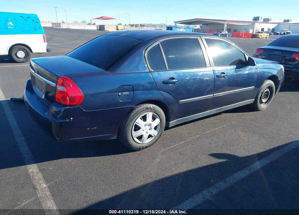 2005 CHEVROLET MALIBU VIN: 1G1ZS52F45F111096