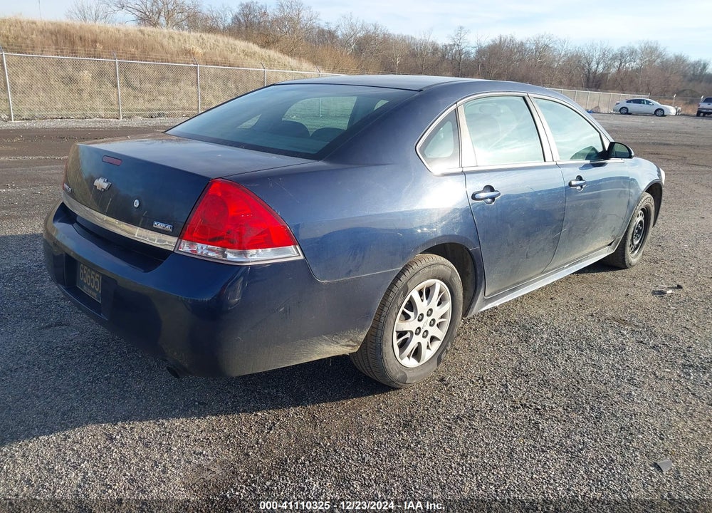 2010 CHEVROLET IMPALA POLICE VIN: 2G1WD5EM0A1242289