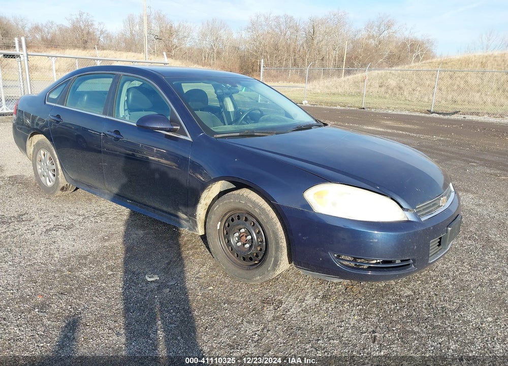 2010 CHEVROLET IMPALA POLICE VIN: 2G1WD5EM0A1242289