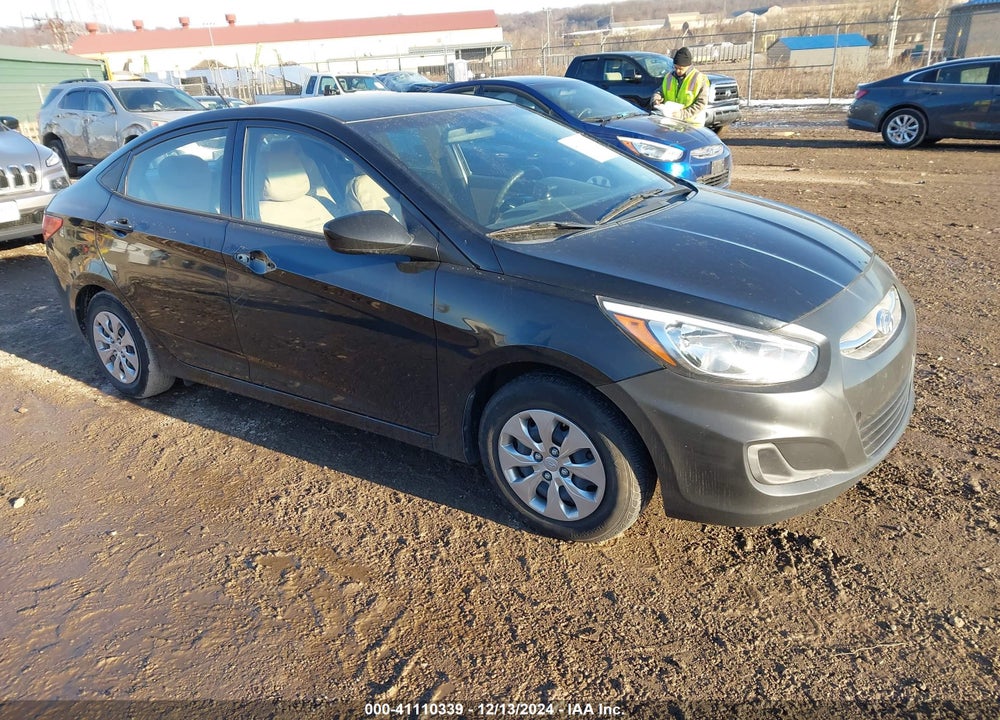 2017 HYUNDAI ACCENT SE VIN: KMHCT4AE9HU390621