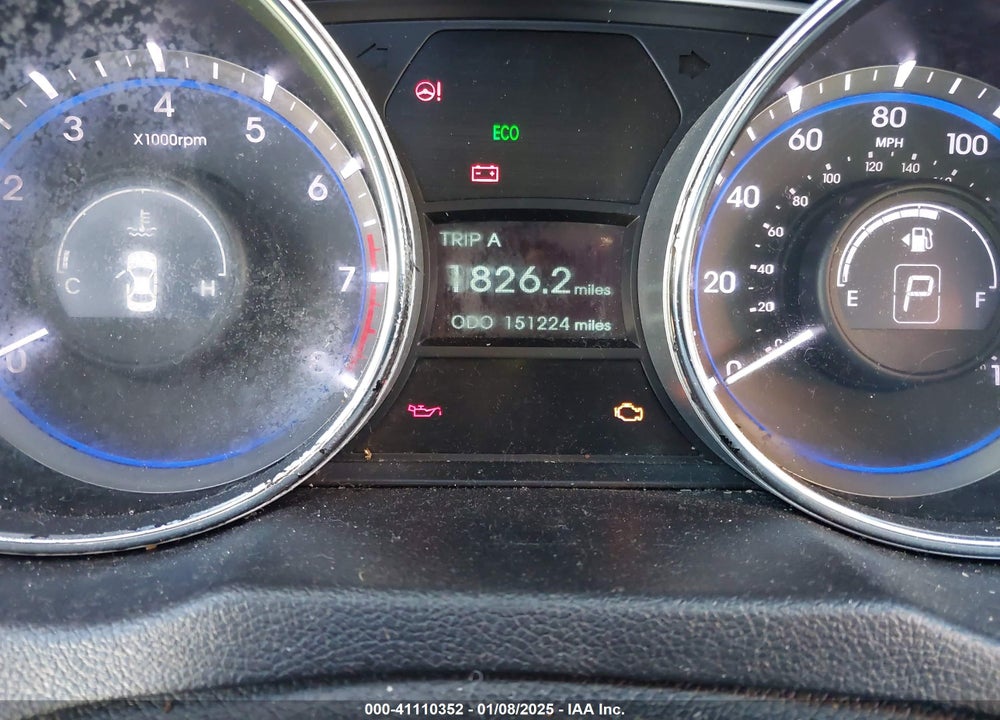2014 HYUNDAI SONATA VIN: 5NPEB4AC3EH820244