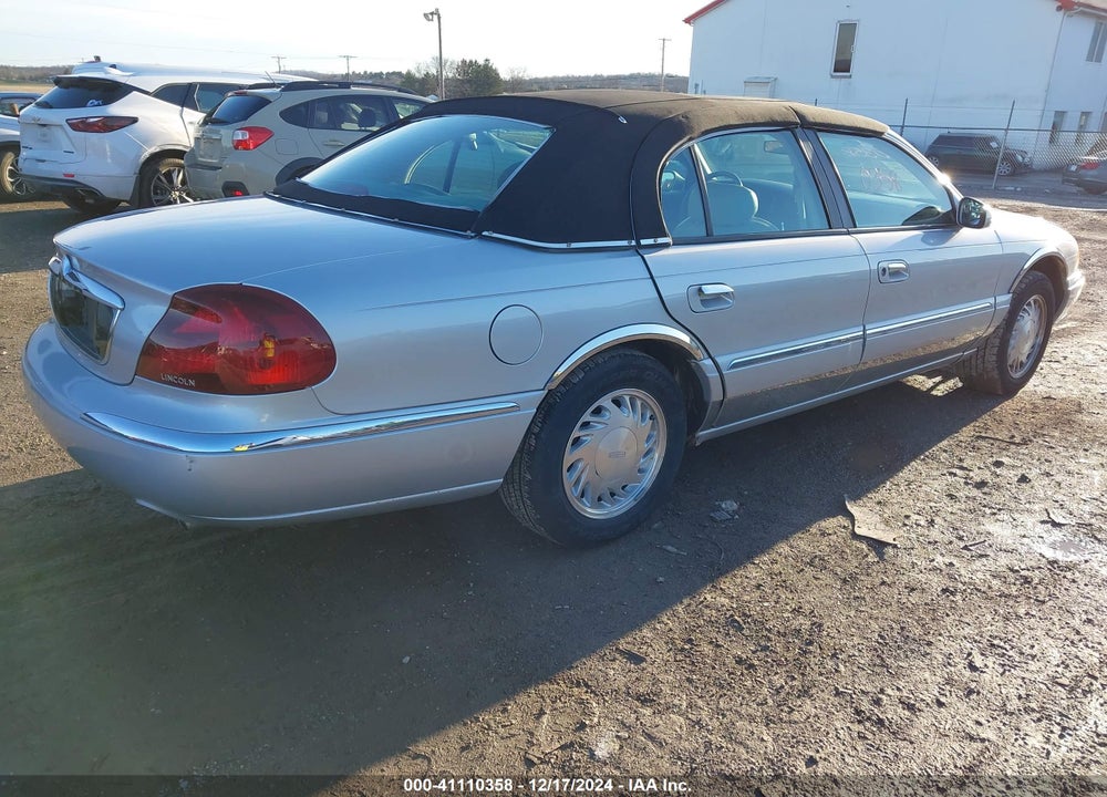 1998 LINCOLN CONTINENTAL VIN: 1LNFM97V7WY728957
